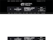 Tablet Screenshot of centraltrack.com